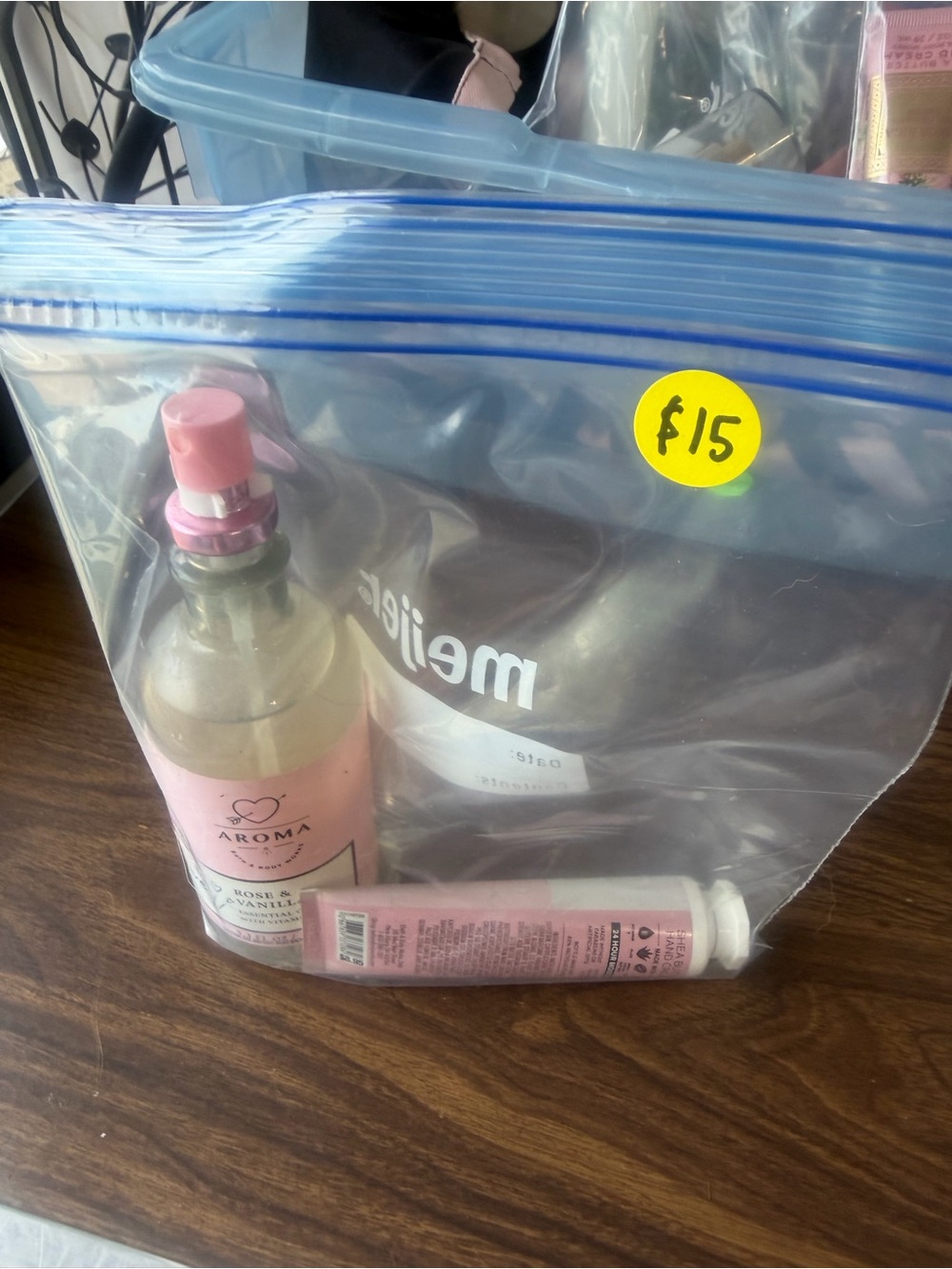 Bath & Body Works Pink Rose & Vanilla Hand Cream Set